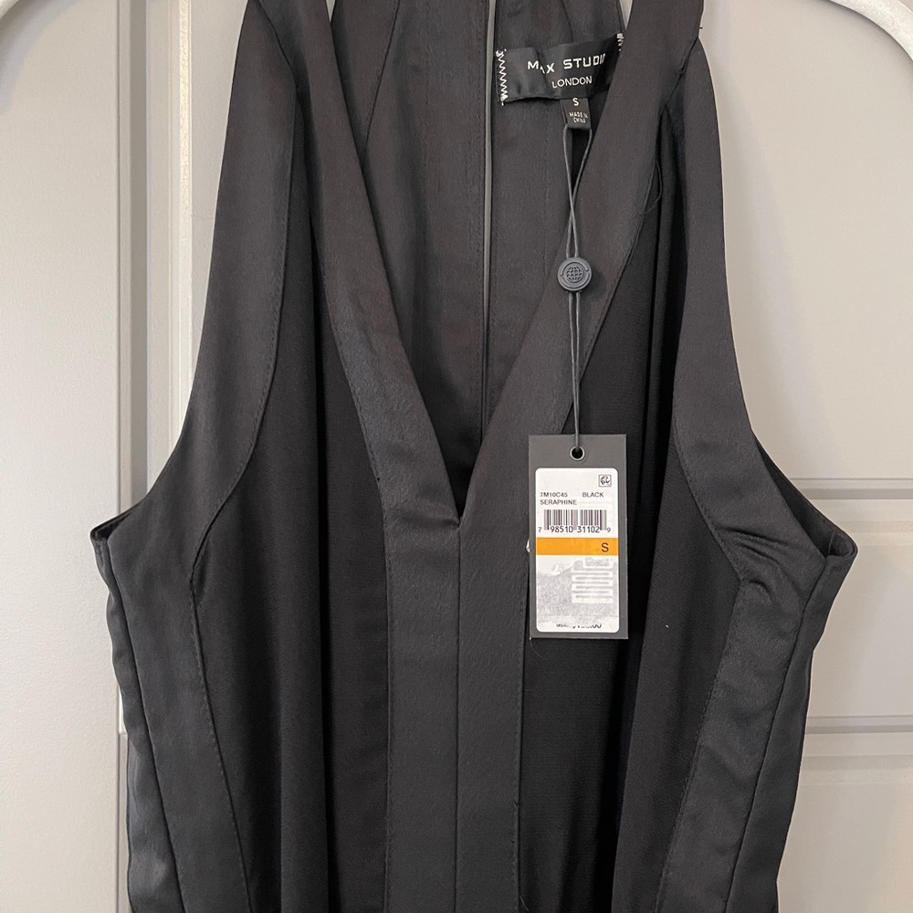 Max Studio Black Jumpsuit